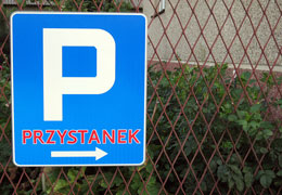 Przystanek Parking - samochód transferowy - lotnisko Katowice-Pyrzowice (KTW)
