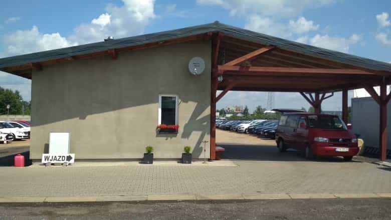 Zdjęcie parkingu Travel przy lotnisku Katowice-Pyrzowice