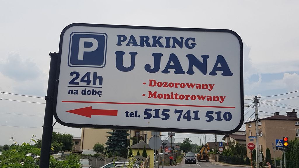 Parking u Jana Pyrzowice - parking przy lotnisku Katowice KTW