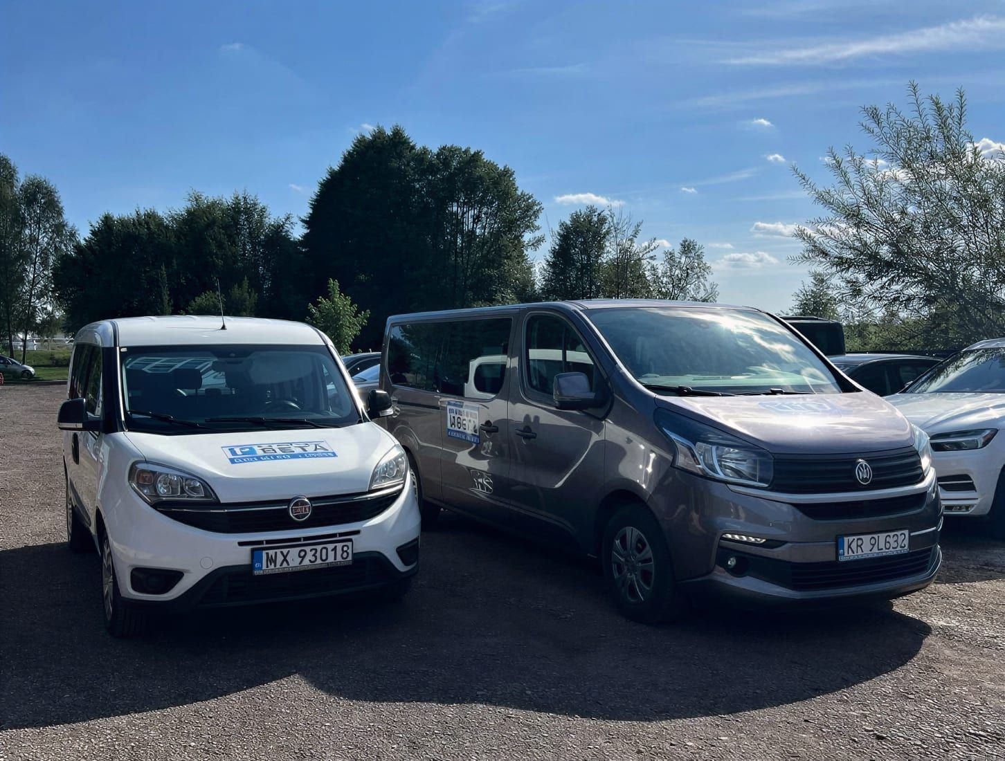 Parking Beta - lotnisko Katowice-Pyrzowice (KTW) - zdjęcie parkingu