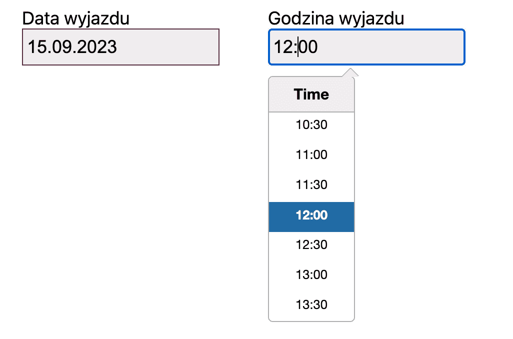 godzina wyjazdy na lotnisko