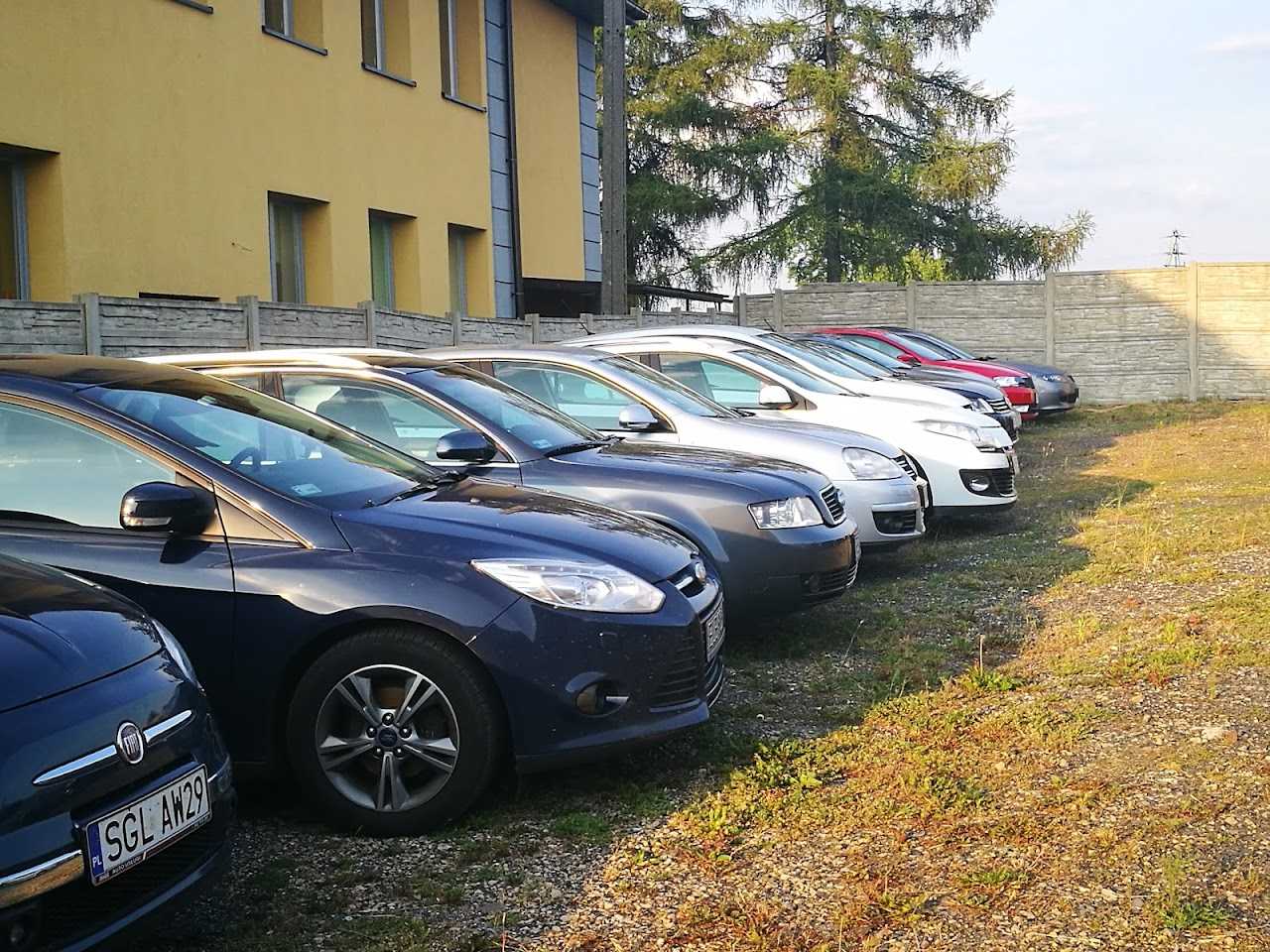 Parking 44 - lotnisko Katowice-Pyrzowice (KTW) - zdjęcie parkingu