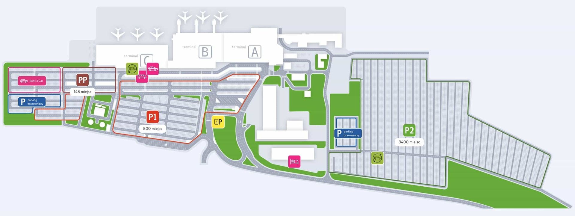 Ile kosztuje parking przy lotnisku Katowice-Pyrzowice? Ceny 2026 - zdjęcie artykułu
