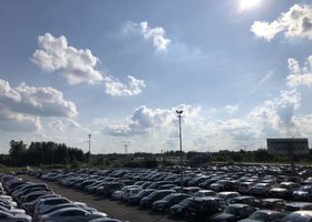 Zdjęcie parkingu A1 Rondo przy lotnisku